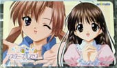 シスタープリンセスRePureテレカ（可憐＆咲耶）