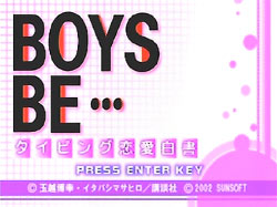 ^CsO BOYS BEc